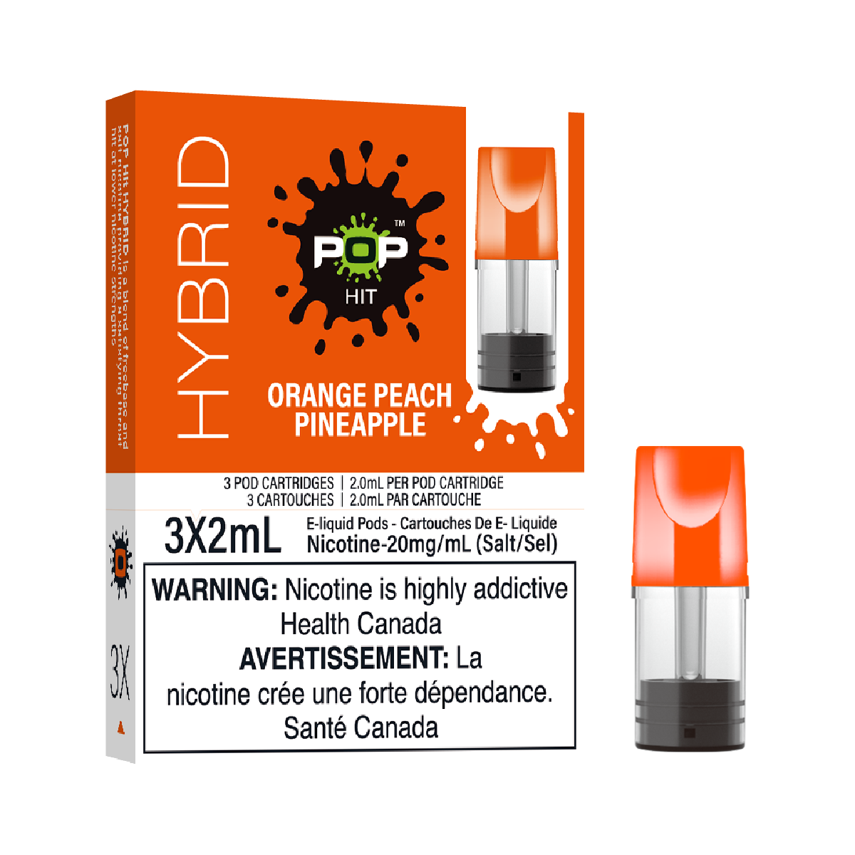 POP Pods Orange Peach Pineapple