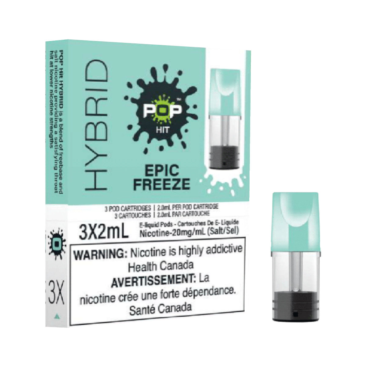 Pop Pods Evergreen Series | Epic Freeze | Buy 3 Get 4 Promotion Pop Vapor Pop Pods Evergreen Series | Epic Freeze | Buy 3 Get 4 Promotion Pop Vapor