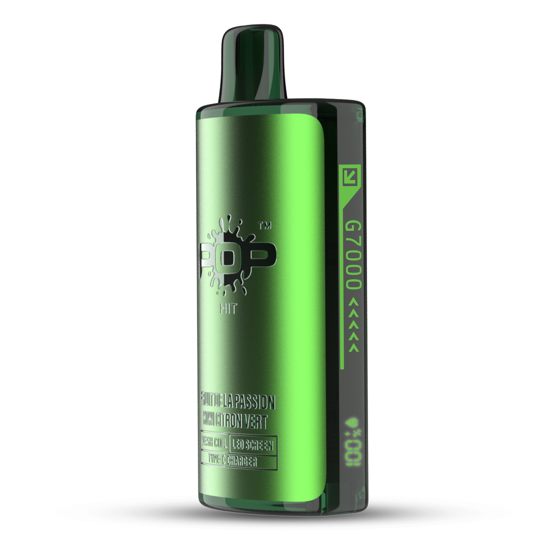 Pop_Palm_passion_fruit_kiwi_lime_7000_disposable_vape_Popvapor