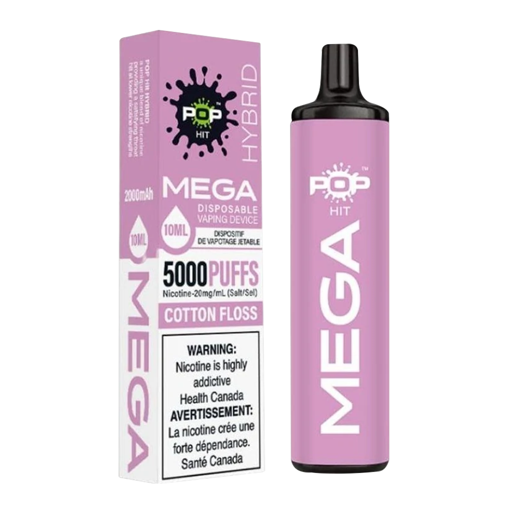 POP Mega Disposable Vape Cotton Floss