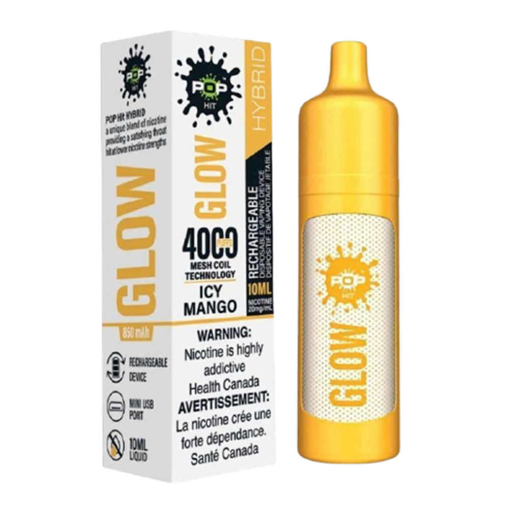 POP Glow Disposable Vape Icy Mango