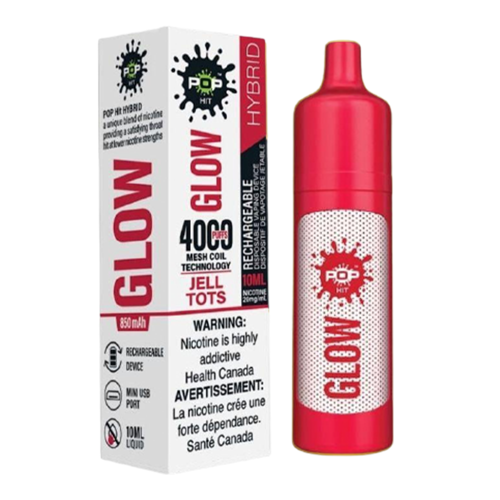 POP Glow Disposable Vape Jell Tots