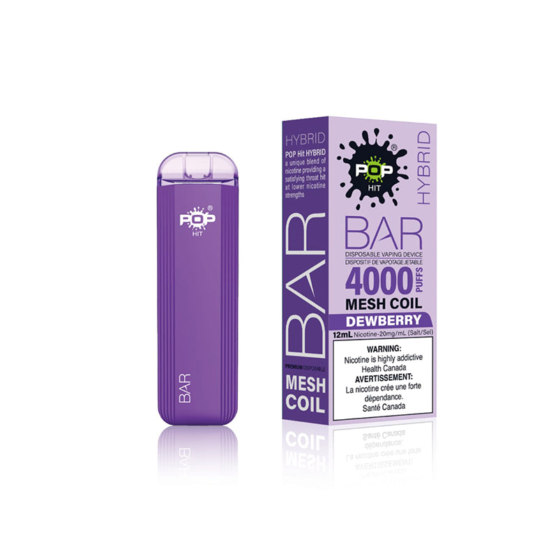 POP Bar 4000 Dew Berry disposable vape - Popvapor