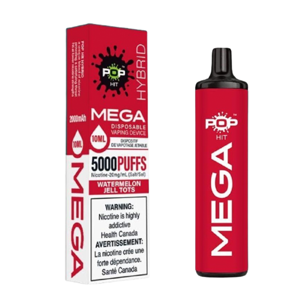 POP Mega Disposable Vape Watermelon Jell Tots