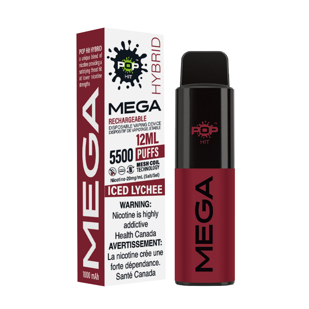 POP Mega Mesh Disposable Vape Strawberry Passionfruit