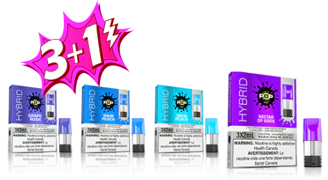 Buy 3 POP Pods Get 1 Free