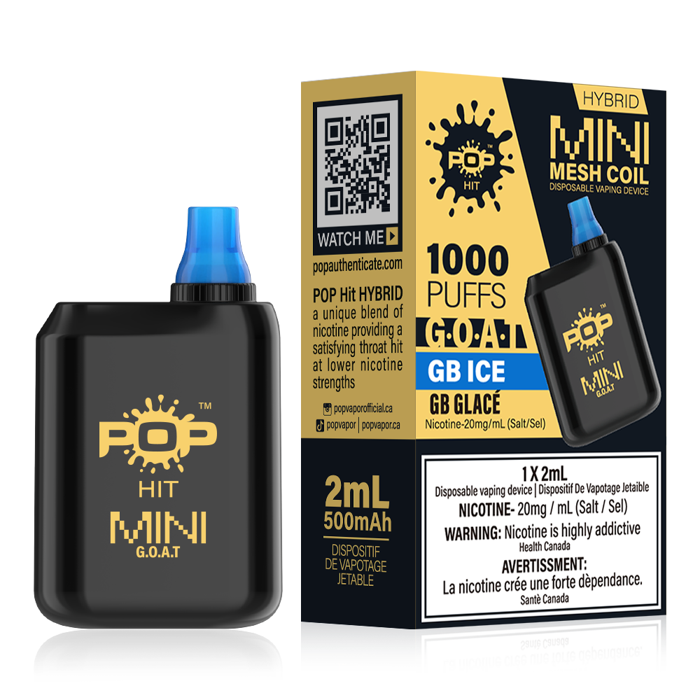 Box Mini Disposable Vape | Gb Ice | Buy 3 Get 4 Promotion Pop Vapor Box Mini Disposable Vape | Gb Ice | Buy 3 Get 4 Promotion Pop Vapor