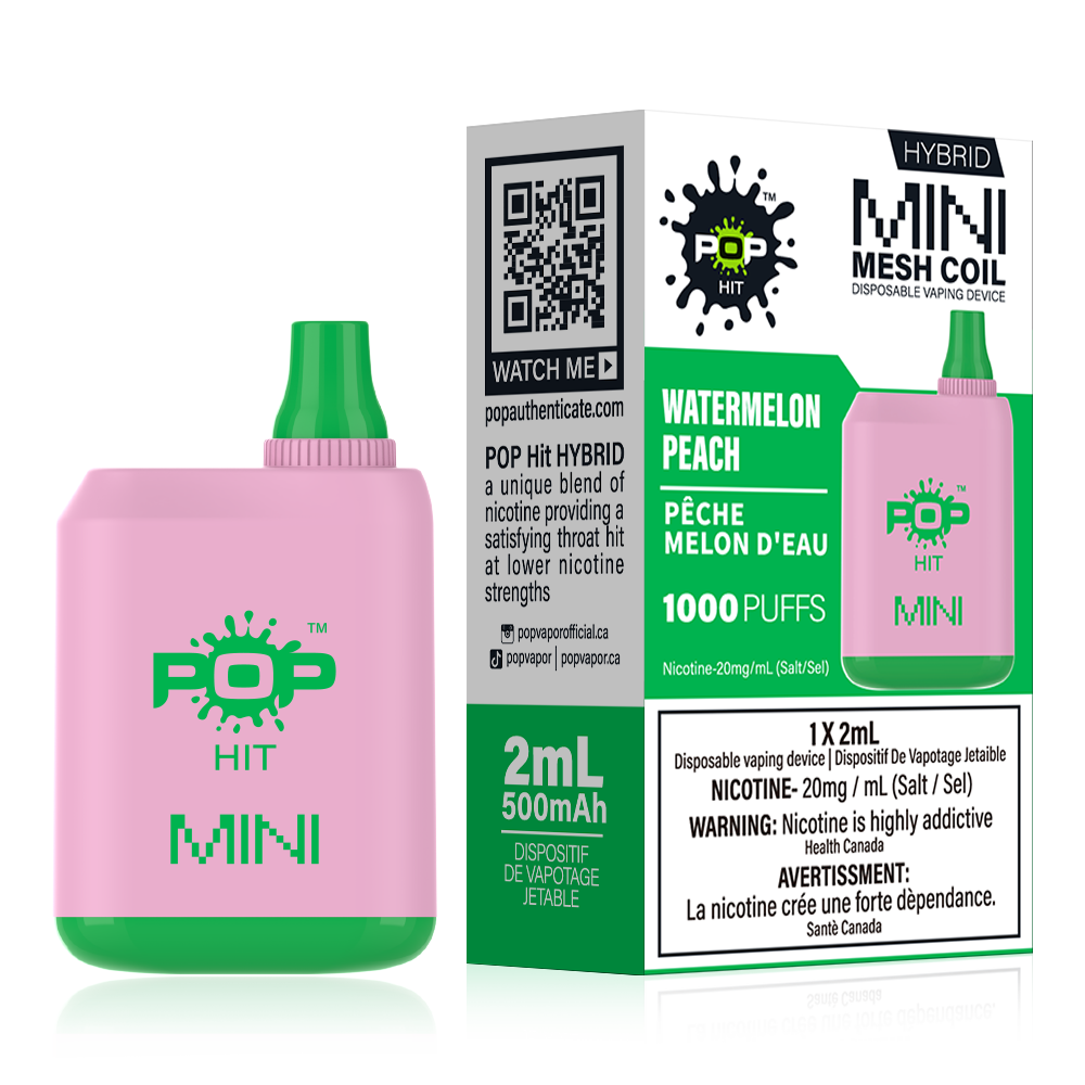 disposable vape halifax Box ® Mini Disposable Vape | Watermelon Peach