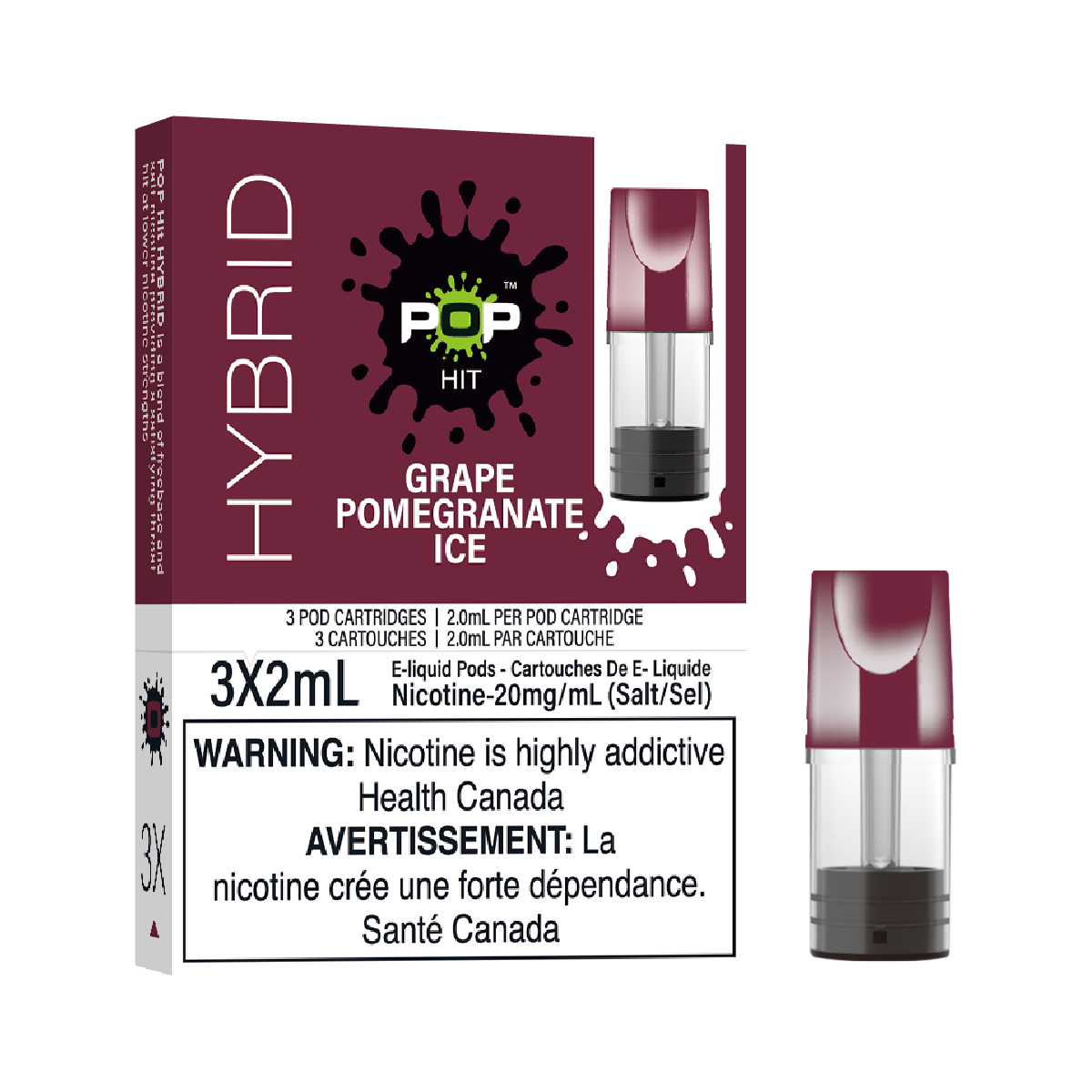 POP Pods Grape Pomegranate Ice