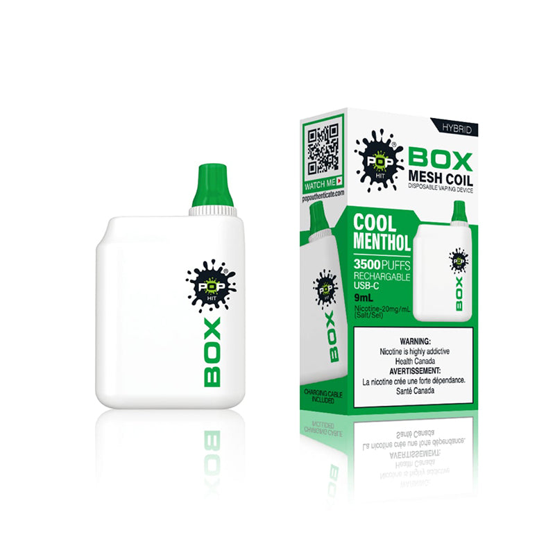 Pop Disposable Vape | Cool Menthol | Buy 3 Get 4 Promotion Pop Vapor Pop Disposable Vape | Cool Menthol | Buy 3 Get 4 Promotion Pop Vapor