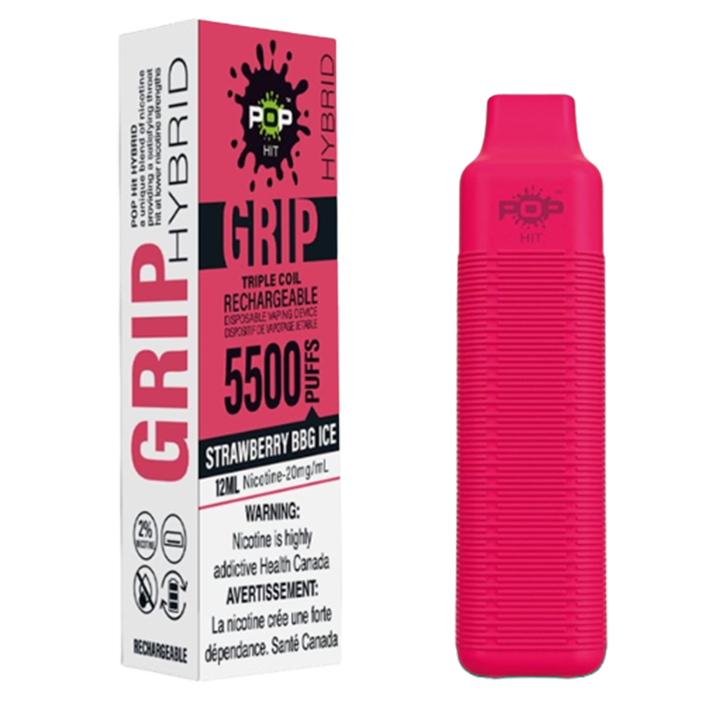 pop-grip-strawberry-BBG-ice-disposable-vape